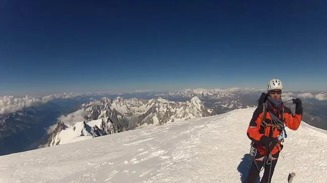 Ascencion Mont-Blanc et parapente