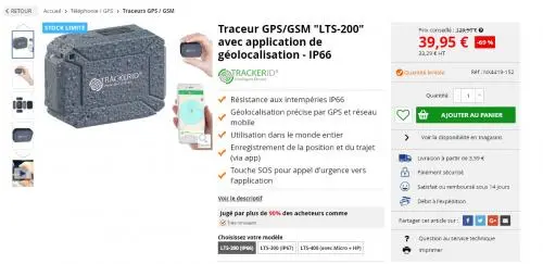 Tout nouveau , tout chaud ! et un Tracker de plus