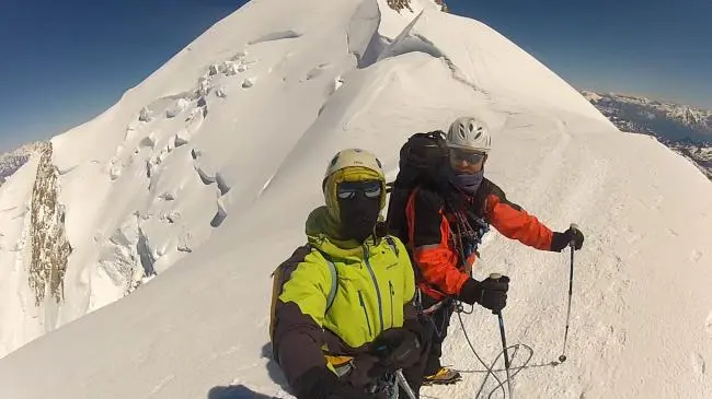 Ascencion Mont-Blanc et parapente