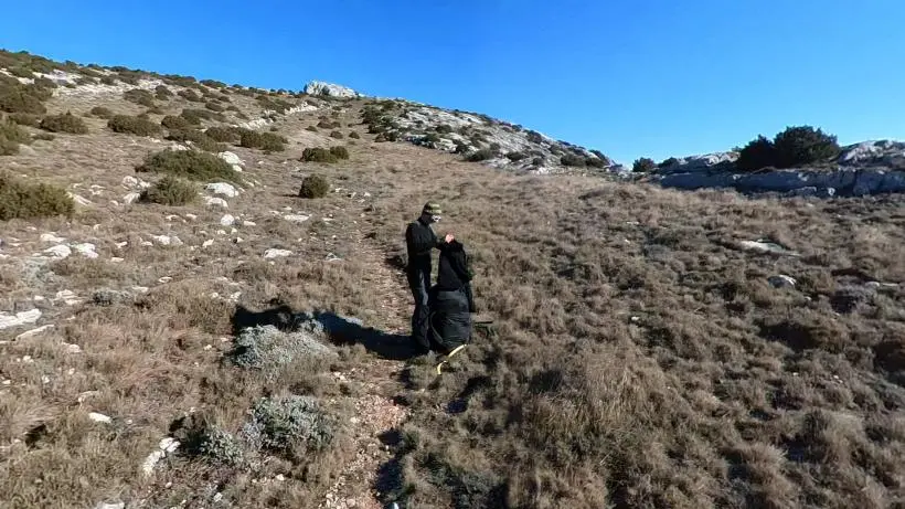 Ste Baume en sud/Nord en même temps