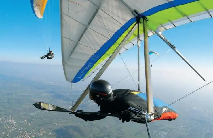 Cohabitation parapentes et deltas