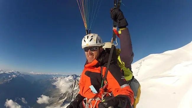 Ascencion Mont-Blanc et parapente