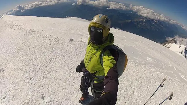Ascencion Mont-Blanc et parapente