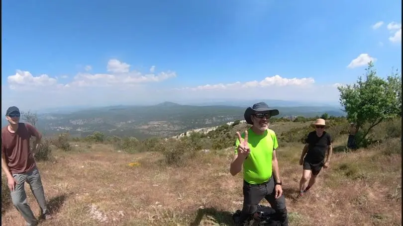 Pic des mouches to col de Bleine