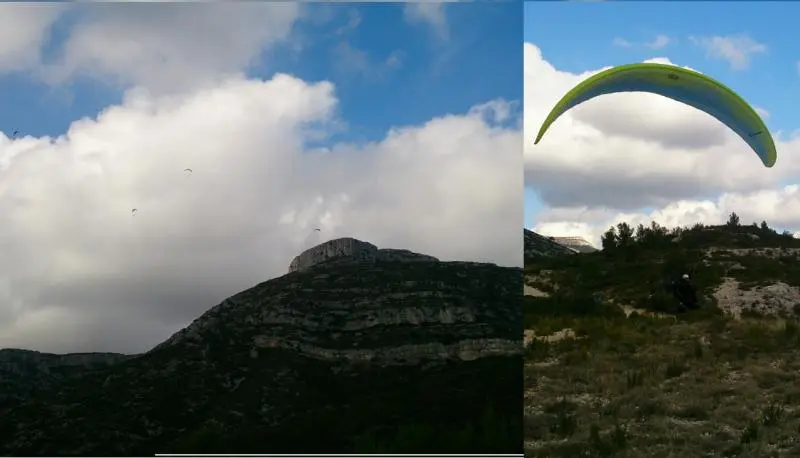 1er nuage au Garlaban de 2018