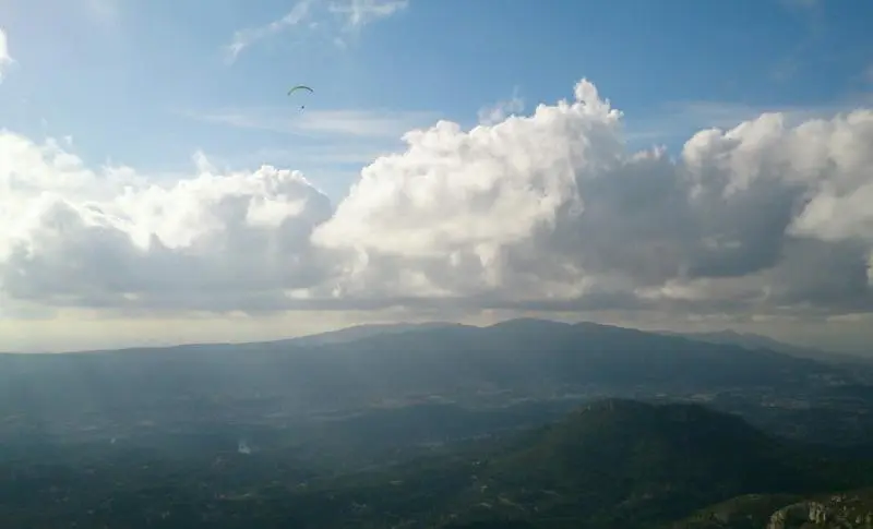 1er nuage au Garlaban de 2018