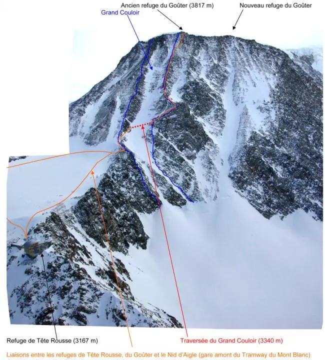Ascencion Mont-Blanc et parapente