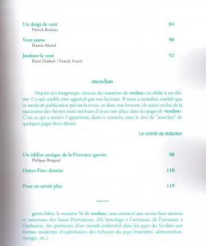 Revue : Verdon 