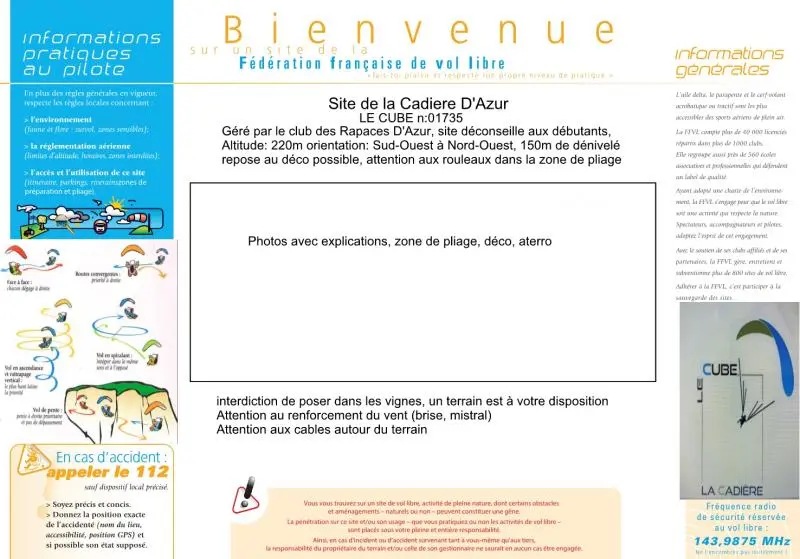 Panneau site V2