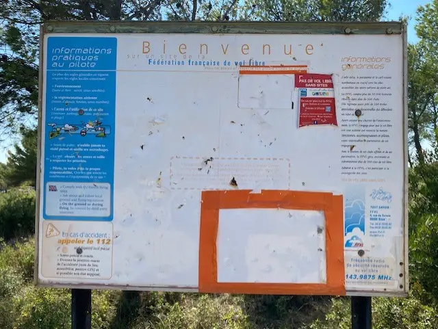 Panneau Site