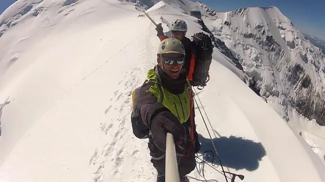 Ascencion Mont-Blanc et parapente