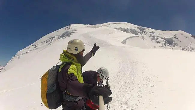 Ascencion Mont-Blanc et parapente