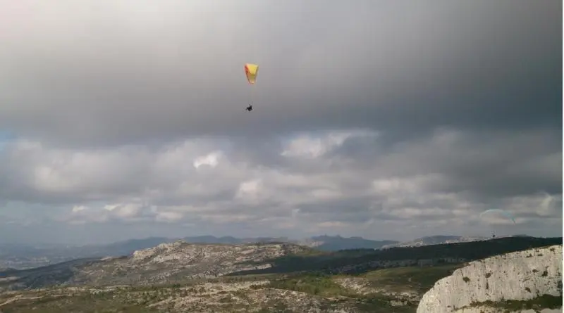 1er nuage au Garlaban de 2018