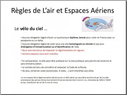 Règlementation aérienne